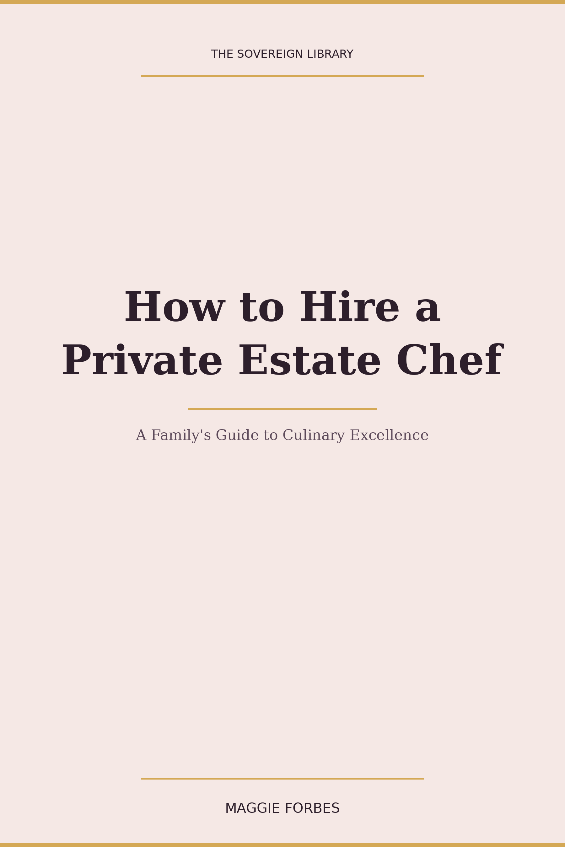 How to Hire a Private Estate Chef